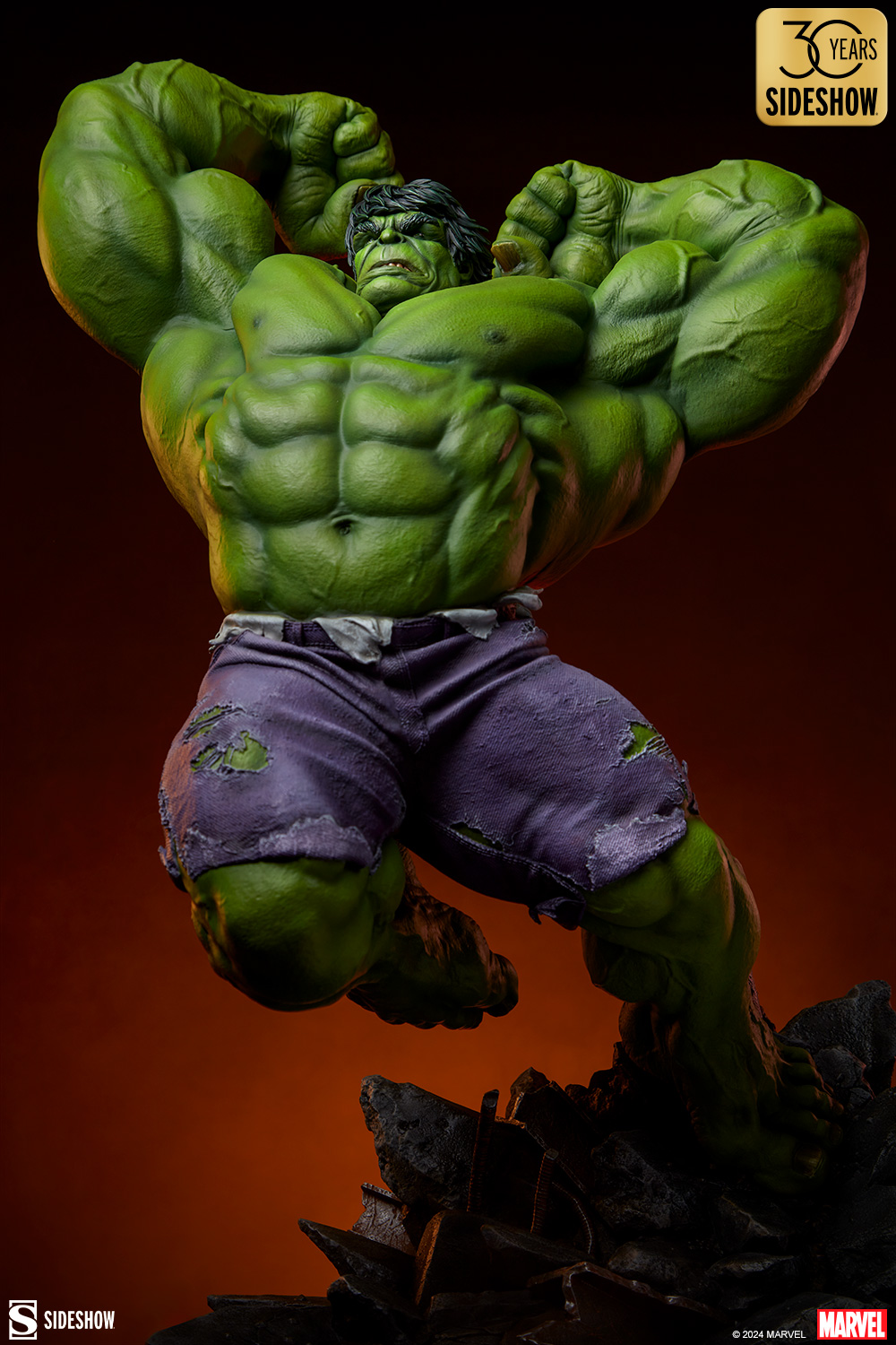 Pre-Order Sideshow Marvel Hulk Classic Version Premium Format